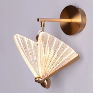 Aurora Fan Wall Light (Butterfly)